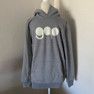 GAP Tall Hoodie Sweatshirt Men’s Medium Tall Gray Logo